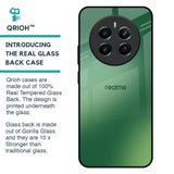 Green Grunge Texture Glass Case for Realme 12 Plus 5G
