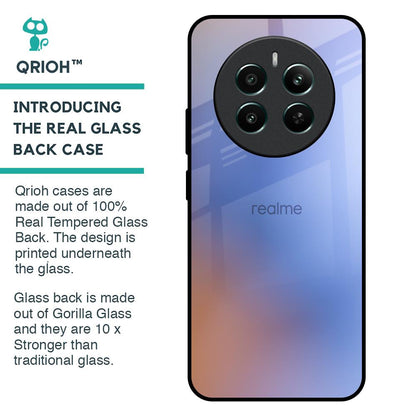 Blue Aura Glass Case for Realme 12 Plus 5G