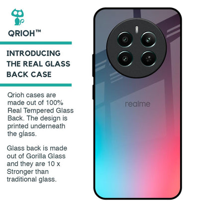 Rainbow Laser Glass Case for Realme 12 Plus 5G