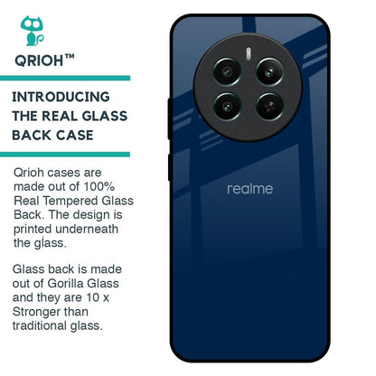 Royal Navy Glass Case for Realme 12 Plus 5G