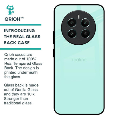 Teal Glass Case for Realme 12 Plus 5G
