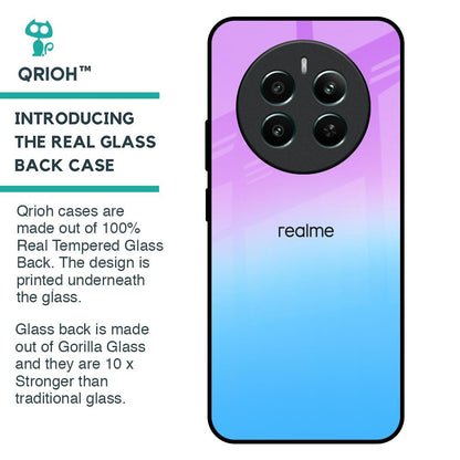 Unicorn Pattern Glass Case for Realme 12 Plus 5G