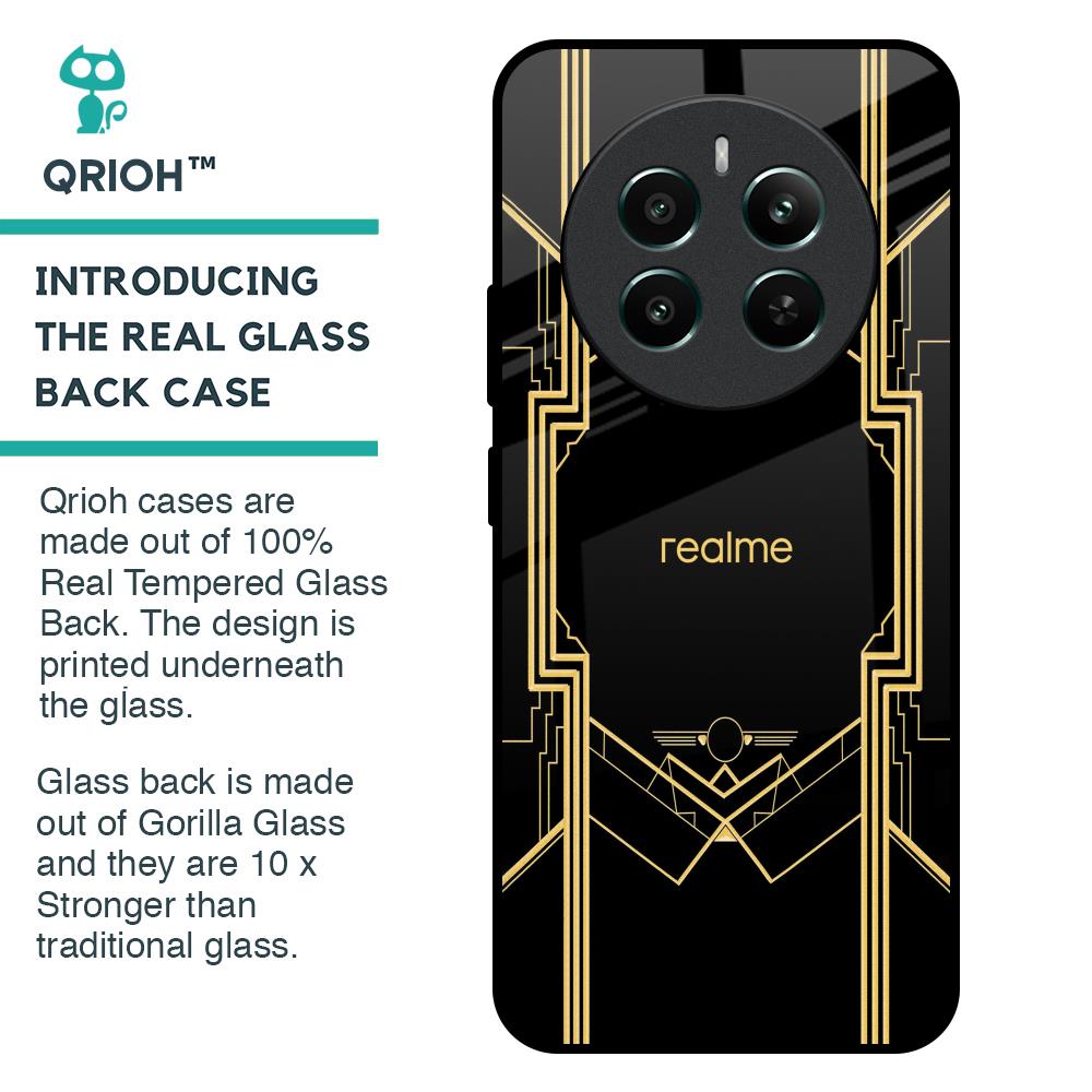 Sacred Logo Glass Case for Realme 12 Plus 5G