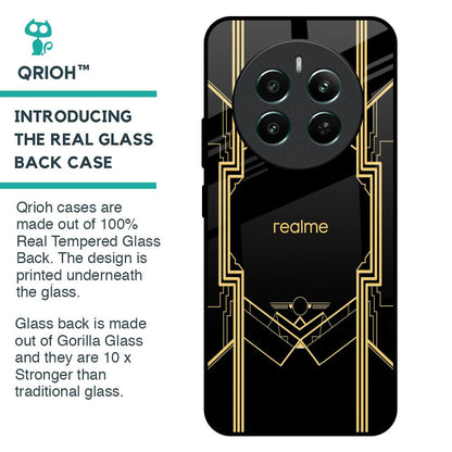 Sacred Logo Glass Case for Realme 12 Plus 5G