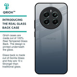 Smokey Grey Color Glass Case For Realme 12 Plus 5G