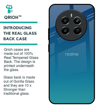 Celestial Blue Glass Case For Realme 12 Plus 5G