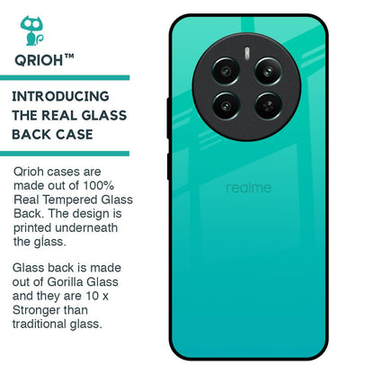 Cuba Blue Glass Case For Realme 12 Plus 5G