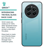 Arctic Blue Glass Case For Realme 12 Plus 5G