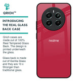 Solo Maroon Glass case for Realme 12 Plus 5G
