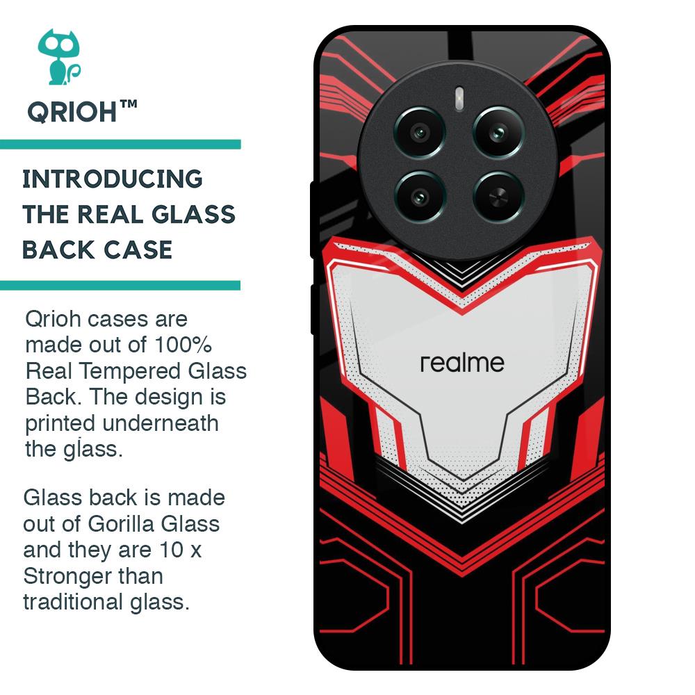 Quantum Suit Glass Case For Realme 12 Plus 5G