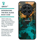 Watercolor Wave Glass Case for Realme 12 Plus 5G