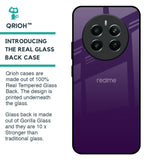 Dark Purple Glass Case for Realme 12 Plus 5G