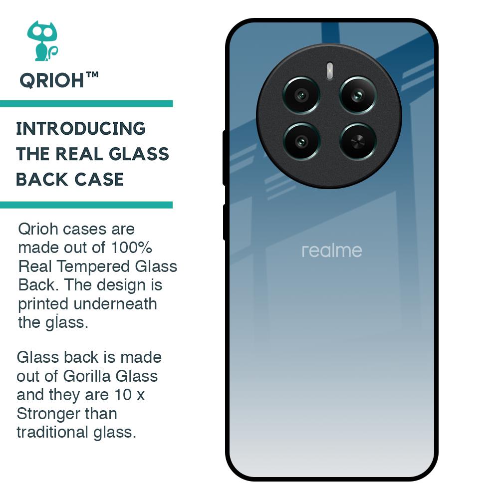 Deep Sea Space Glass Case for Realme 12 Plus 5G
