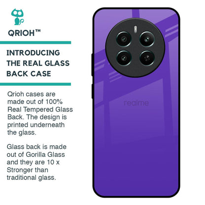 Amethyst Purple Glass Case for Realme 12 Plus 5G