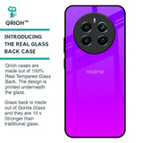 Purple Pink Glass Case for Realme 12 Plus 5G