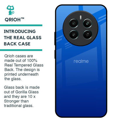 Egyptian Blue Glass Case for Realme 12 Plus 5G