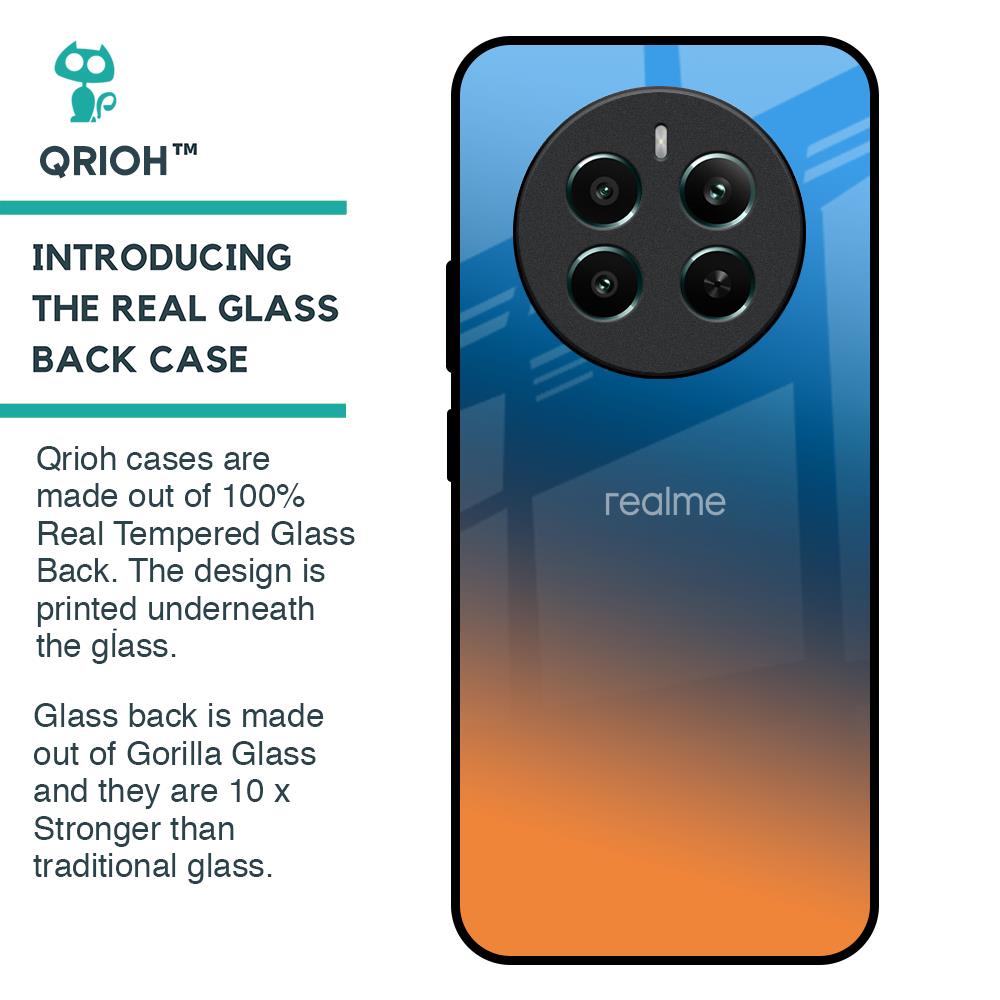 Sunset Of Ocean Glass Case for Realme 12 Plus 5G
