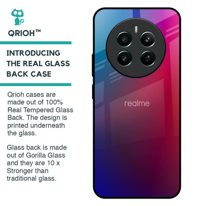 Magical Color Shade Glass Case for Realme 12 Plus 5G