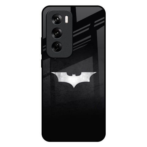 Super Hero Logo Oppo Reno 12 5G Glass Back Cover Online