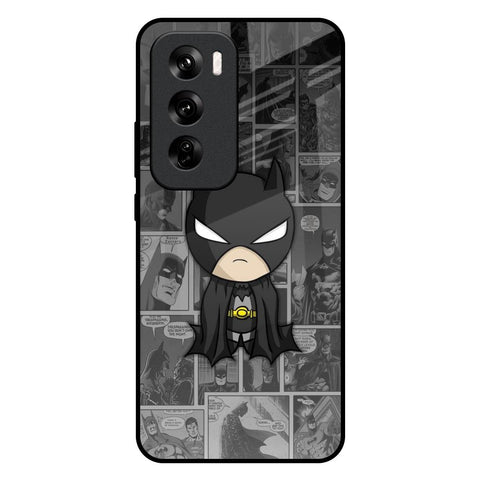 Cartoon Art Oppo Reno 12 5G Glass Back Cover Online