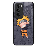 Orange Chubby Oppo Reno 12 5G Glass Back Cover Online