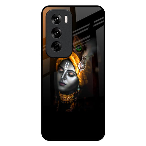 Ombre Krishna Oppo Reno 12 5G Glass Back Cover Online
