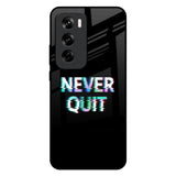 Never Quit Oppo Reno 12 5G Glass Back Cover Online