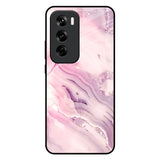 Diamond Pink Gradient Oppo Reno 12 5G Glass Back Cover Online