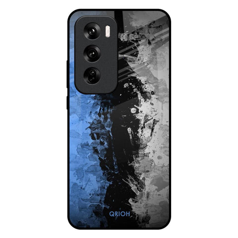 Dark Grunge Oppo Reno 12 5G Glass Back Cover Online