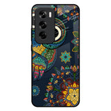 Owl Art Oppo Reno 12 5G Glass Back Cover Online