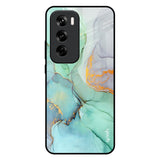 Green Marble Oppo Reno 12 5G Glass Back Cover Online