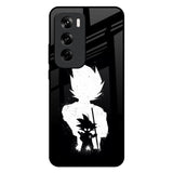 Monochrome Goku Oppo Reno 12 5G Glass Back Cover Online