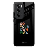 Go Your Own Way Oppo Reno 12 5G Glass Back Cover Online