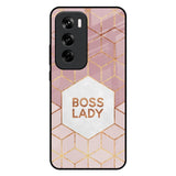 Boss Lady Oppo Reno 12 5G Glass Back Cover Online