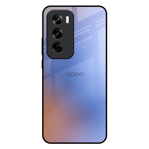 Blue Aura Oppo Reno 12 5G Glass Back Cover Online