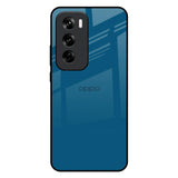 Cobalt Blue Oppo Reno 12 5G Glass Back Cover Online
