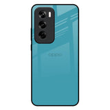 Oceanic Turquiose Oppo Reno 12 5G Glass Back Cover Online