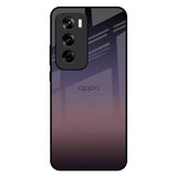 Grey Ombre Oppo Reno 12 5G Glass Back Cover Online