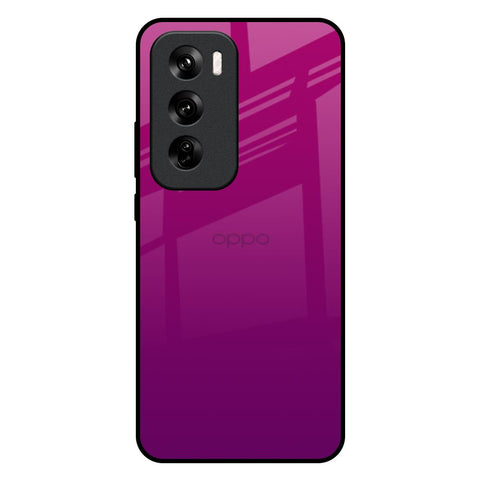Magenta Gradient Oppo Reno 12 5G Glass Back Cover Online