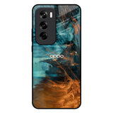 Golden Splash Oppo Reno 12 5G Glass Back Cover Online