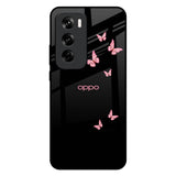 Fly Butterfly Oppo Reno 12 5G Glass Back Cover Online