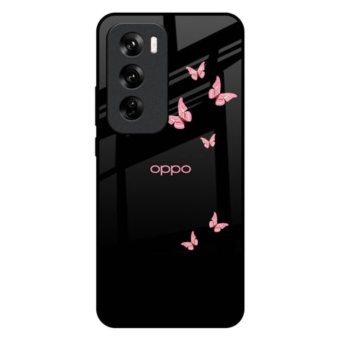 Fly Butterfly Oppo Reno 12 5G Glass Back Cover Online