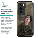 Blind Fold Glass Case for Oppo Reno 12 5G