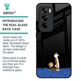 Night Sky Star Glass Case for Oppo Reno 12 5G