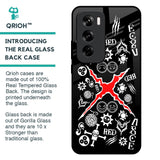 Red Zone Glass Case for Oppo Reno 12 5G