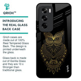 Golden Owl Glass Case for Oppo Reno 12 5G
