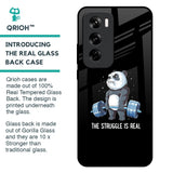Real Struggle Glass Case for Oppo Reno 12 5G