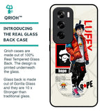Bape Luffy Glass Case for Oppo Reno 12 5G