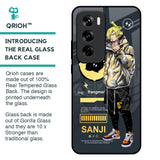 Cool Sanji Glass Case for Oppo Reno 12 5G