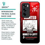 Luffy Wanted Glass Case for Oppo Reno 12 5G